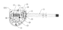Page D Diagram and Parts List for 316E633E401 1996 Yard Man Snow Blower